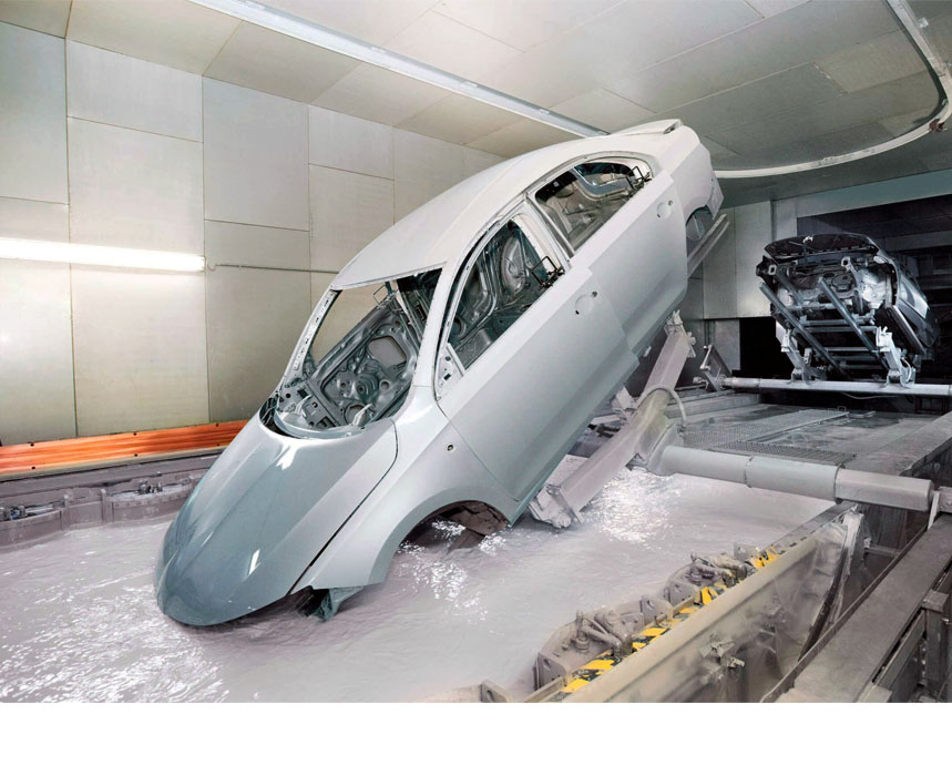 • Оцинковка автомобильных кузовов